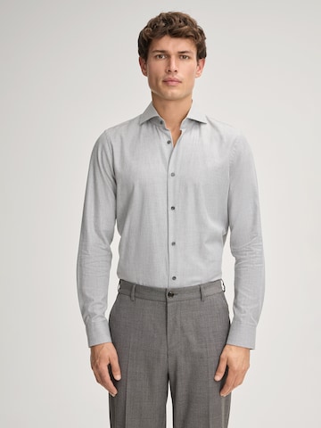 JOOP! Slim fit Business shirt 'Pai' in Grey: front