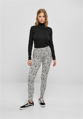 Urban Classics Skinny Leggings in Zwart