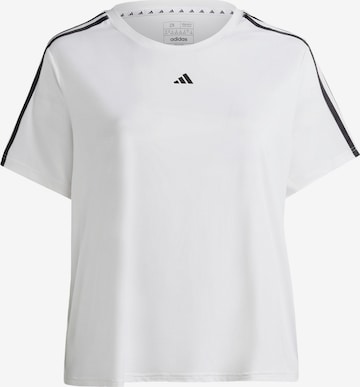 Tricou funcțional 'Essentials' de la ADIDAS PERFORMANCE pe alb: față