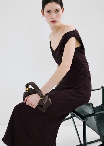 MANGO Dress 'Lari' in Brown