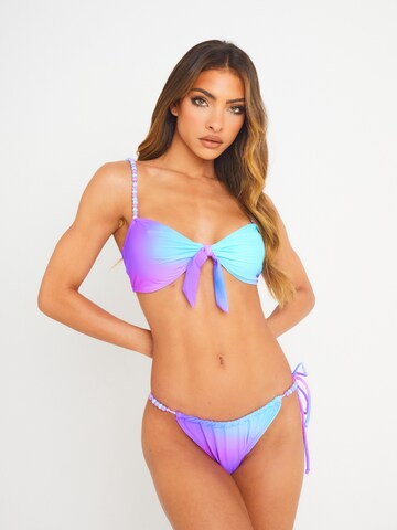 Moda Minx Bikini Bottoms 'Tropicana' in Purple: front