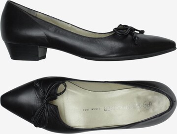 PETER KAISER Ballerina 35,5 in Schwarz: Vorderseite