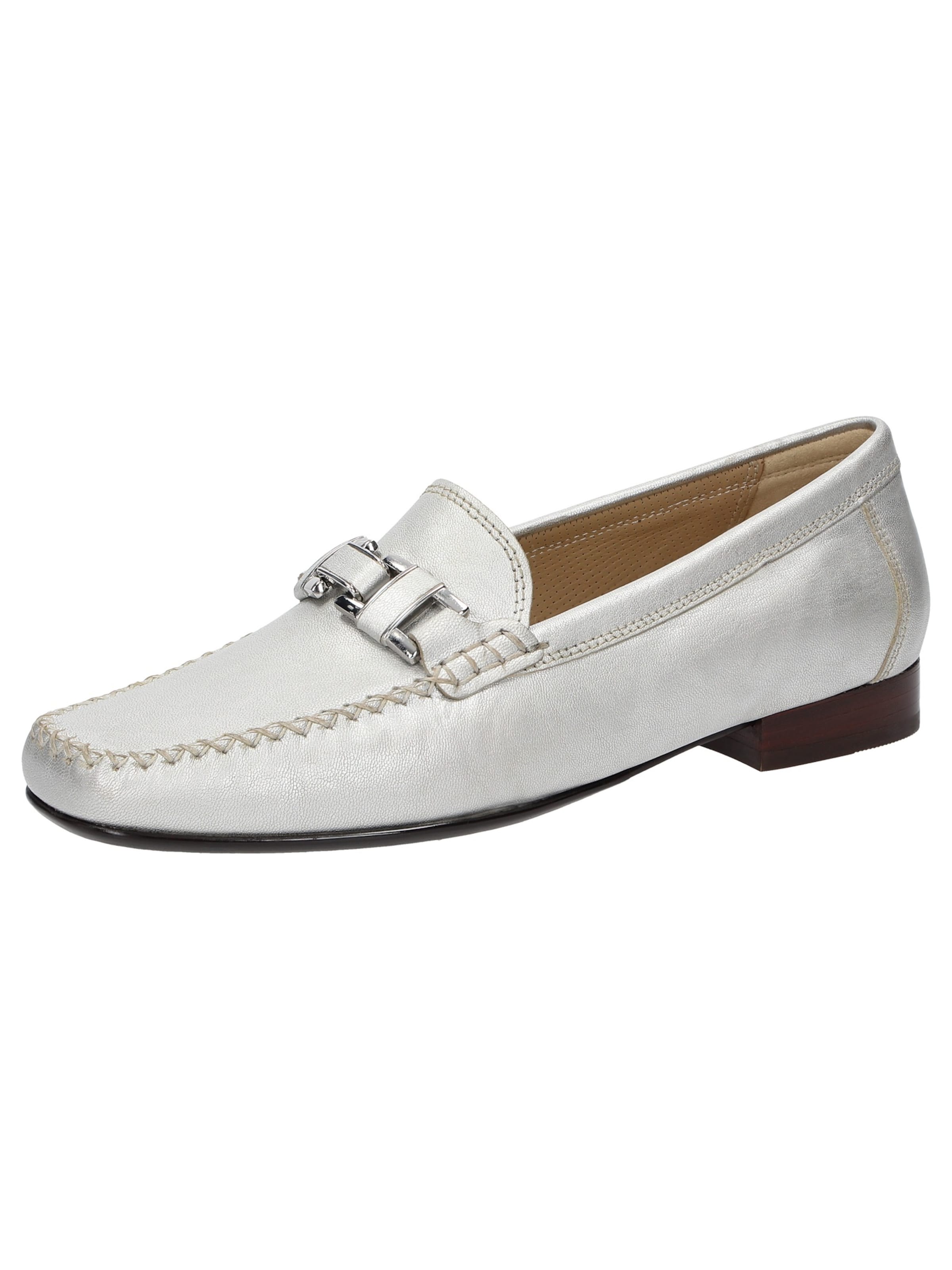 Chaussure basse 'Cambria' SIOUX en argent : devant
