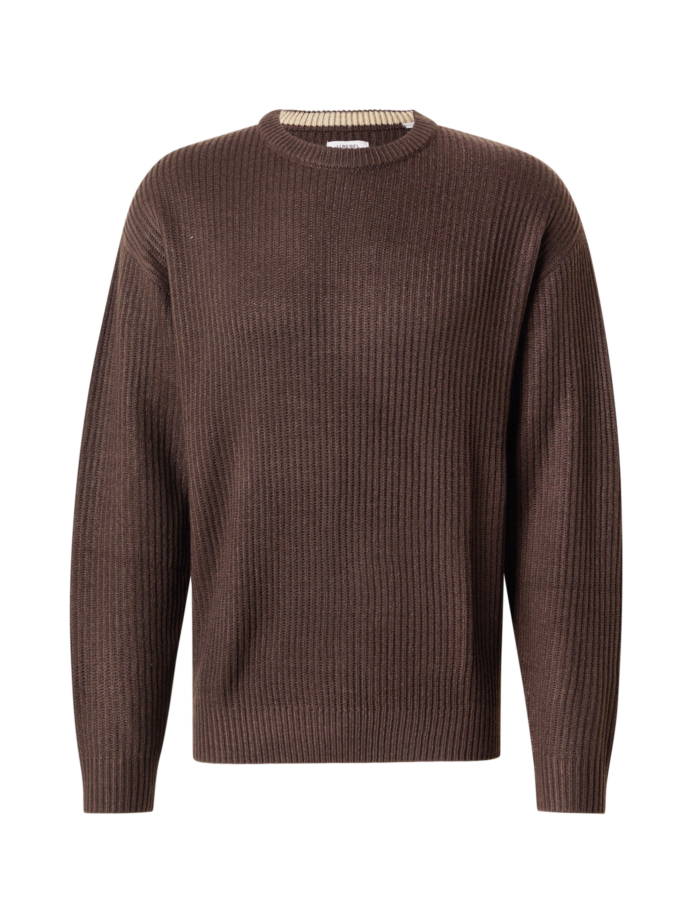 JJ Rebel Πουλόβερ 'JREBLOGAN' σε καφέ: μπροστά