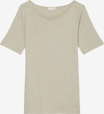 T-shirt Marc O'Polo en beige : devant