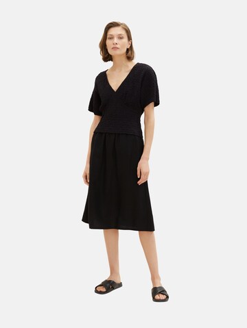 TOM TAILOR Skirt in Black