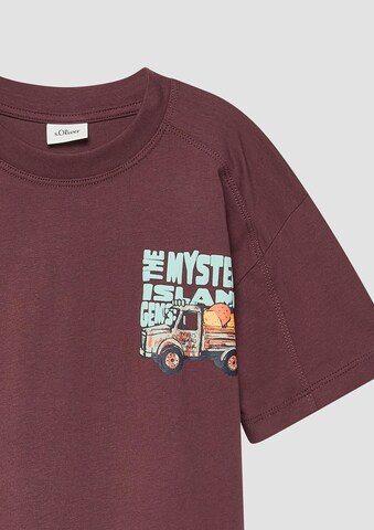 T-Shirt s.Oliver en rouge