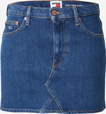 Tommy Jeans - Falda 'IZZIE' en azul: frente