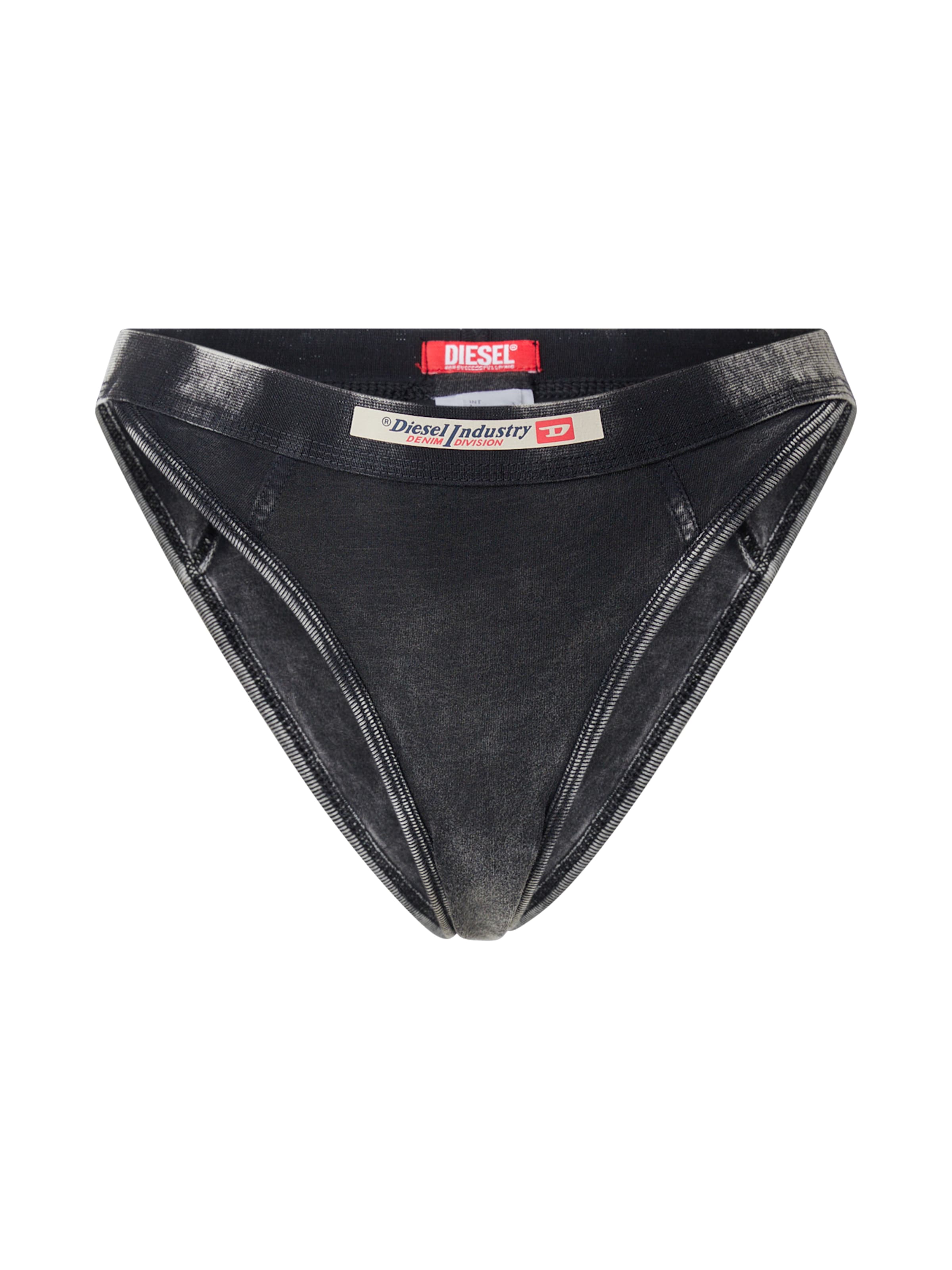 Slip 'SCARLET' DIESEL en noir : devant