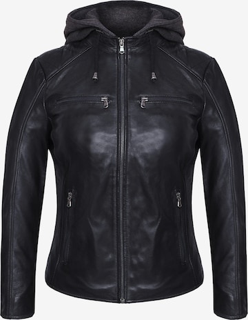 Veste mi-saison 'Adele' Agamaa en noir : devant