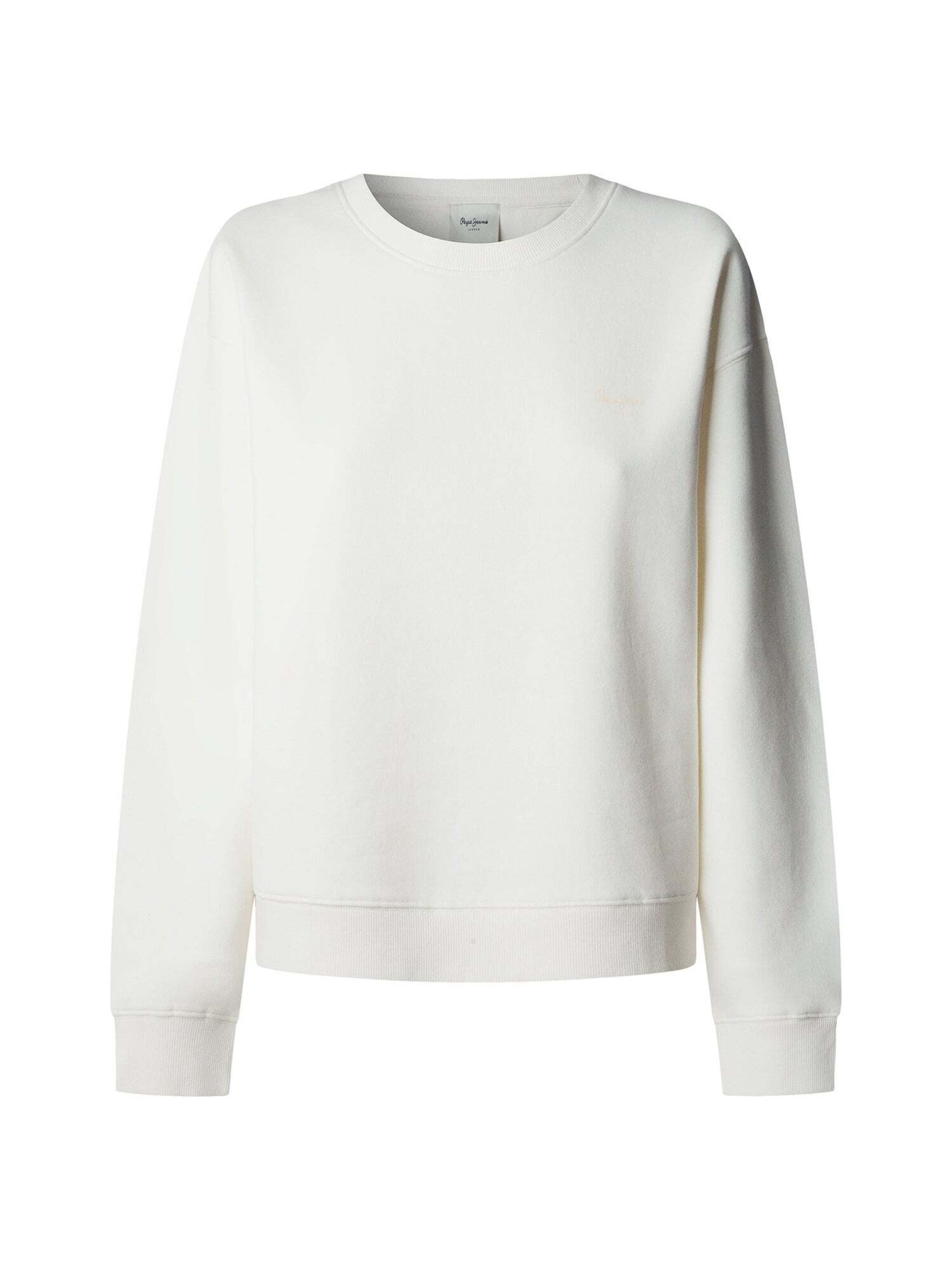 Felpa di Pepe Jeans in bianco: frontale
