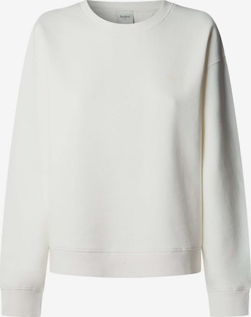Felpa di Pepe Jeans in bianco: frontale