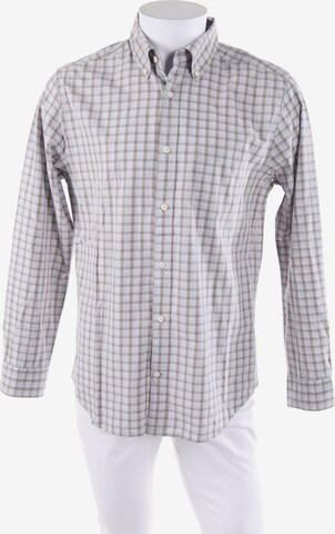 GAP Button Up Shirt in M in Grey: front