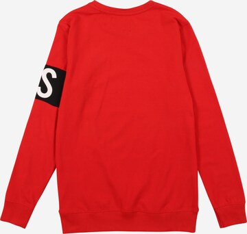 Cars Jeans Regular Fit Sweatshirt 'OBBY' in Rot