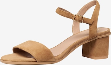 GEOX - Sandalias en marrón: frente