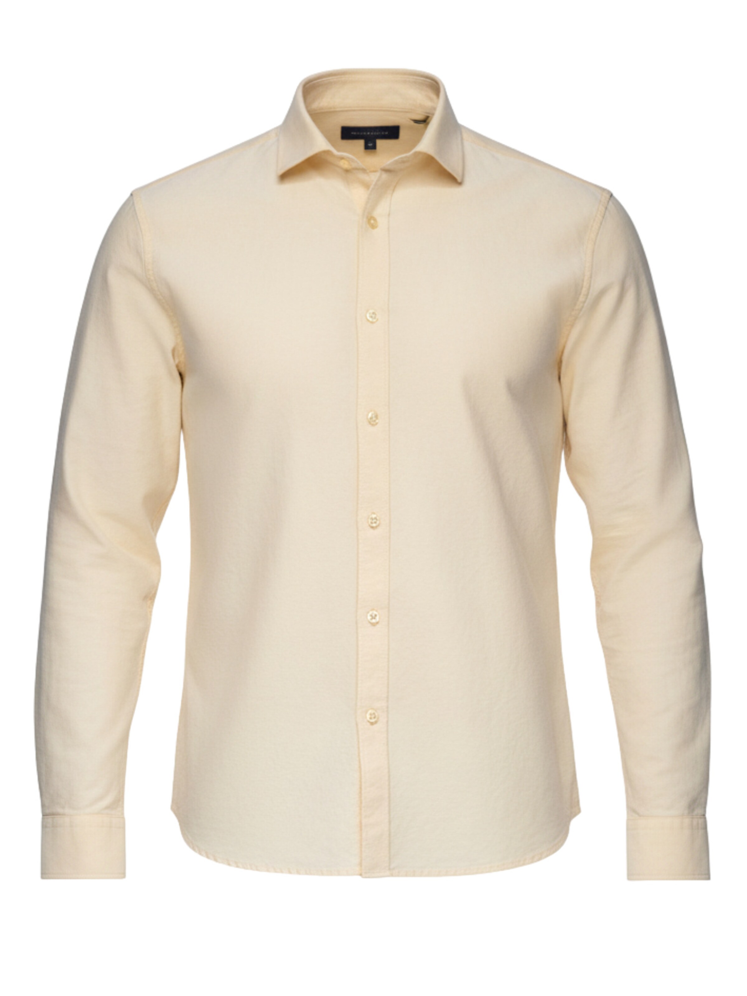Ombre Regular fit Business shirt in Yellow: front