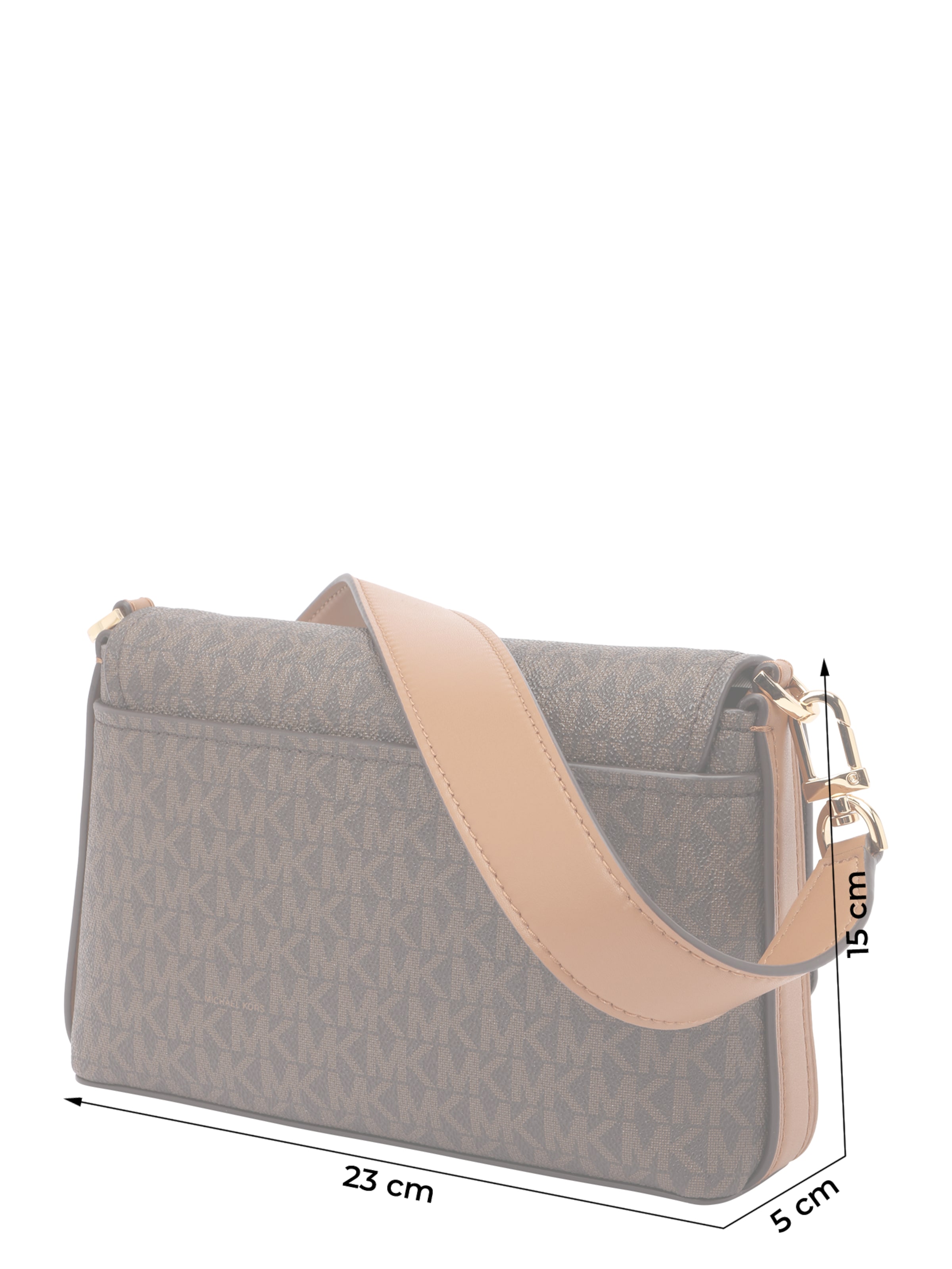 MICHAEL Michael Kors Τσάντα ώμου σε καφέ