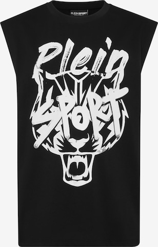Plein Sport Top in Schwarz: Vorderseite