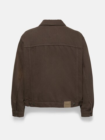 Pull&Bear Prechodná bunda - Hnedá