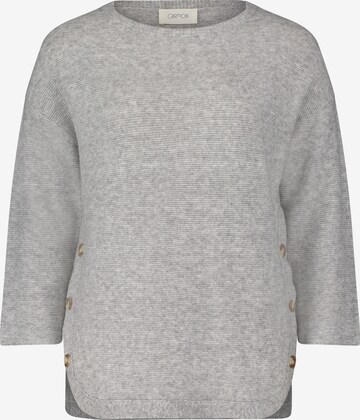 Cartoon Sweater in Grey: front