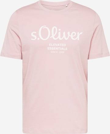 s.Oliver Shirt in Roze: voorkant