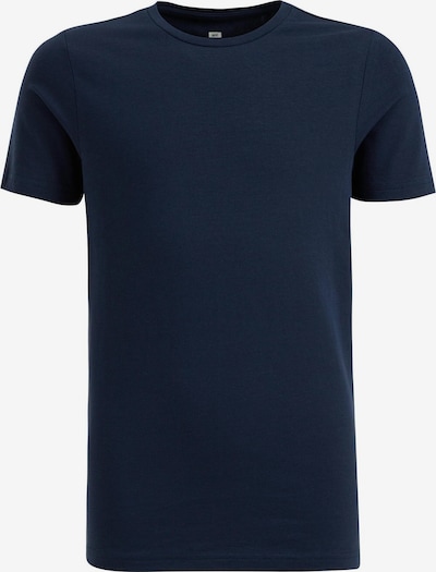 WE Fashion T-Shirt en bleu foncé, Vue avec produit