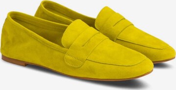 Flarelle - Mocasines 'Vialetto' en amarillo: frente