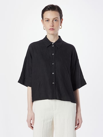 DRYKORN Blouse 'YARIKA' in Black: front