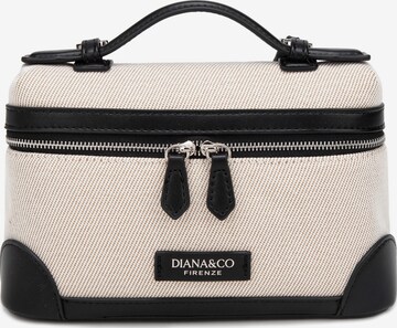 Borsa a tracolla 'Borsa a Mano Strutturata Diana & Co Firenze con Tracolla Regolabile e Dettagli Ecopelle' di Diana&Co. in nero: frontale