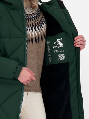 Alife and Kickin Winter Coat 'EnyaAK A' in Green