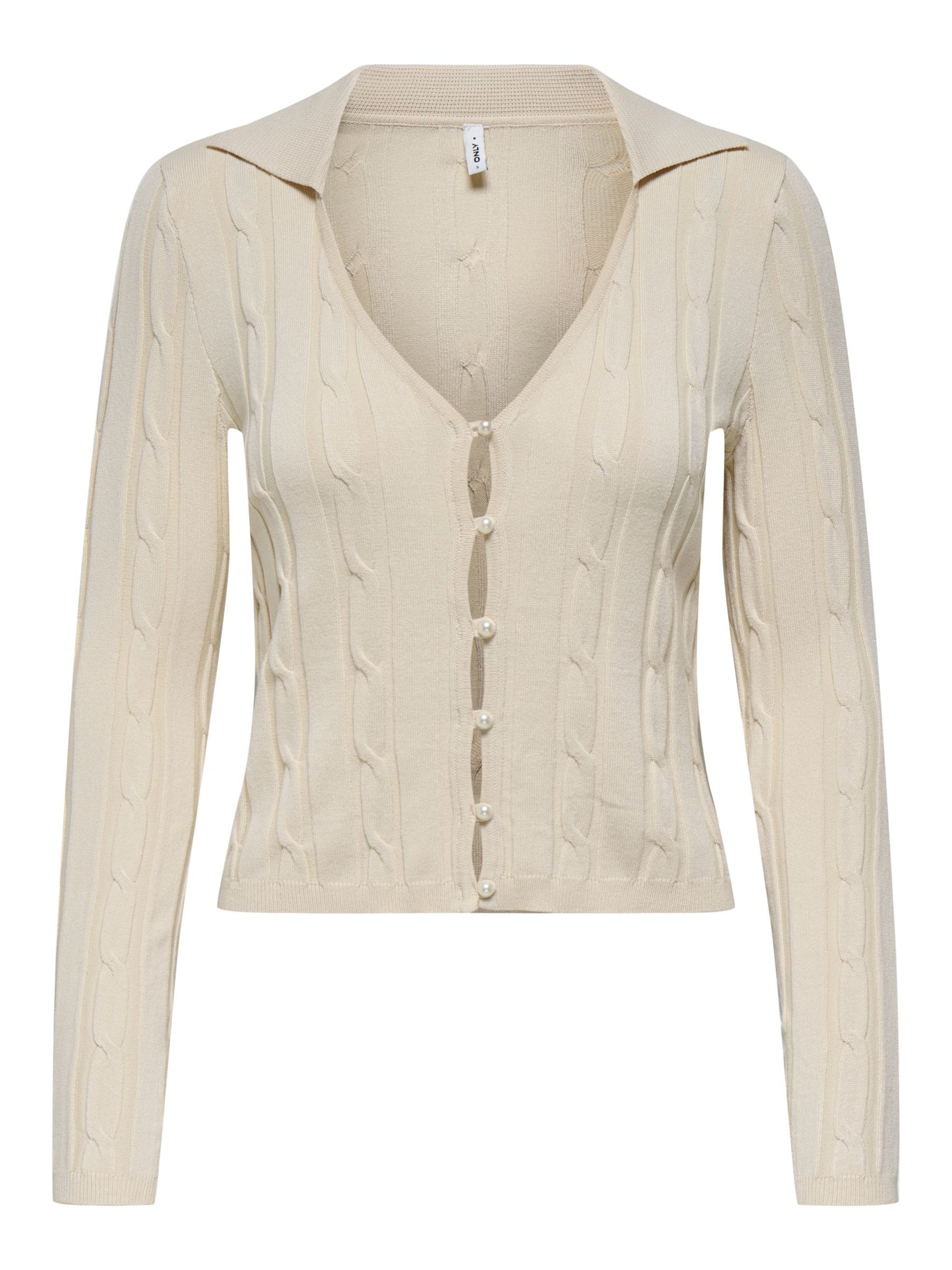 ONLY Cardigan 'ONLMeddi' i beige: forside