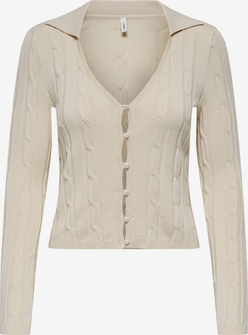 ONLY Cardigan 'ONLMeddi' i beige: forside
