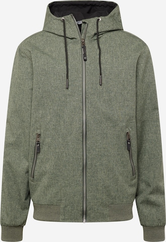 Ragwear Between-Season Jacket 'STEWIE' in Green: front