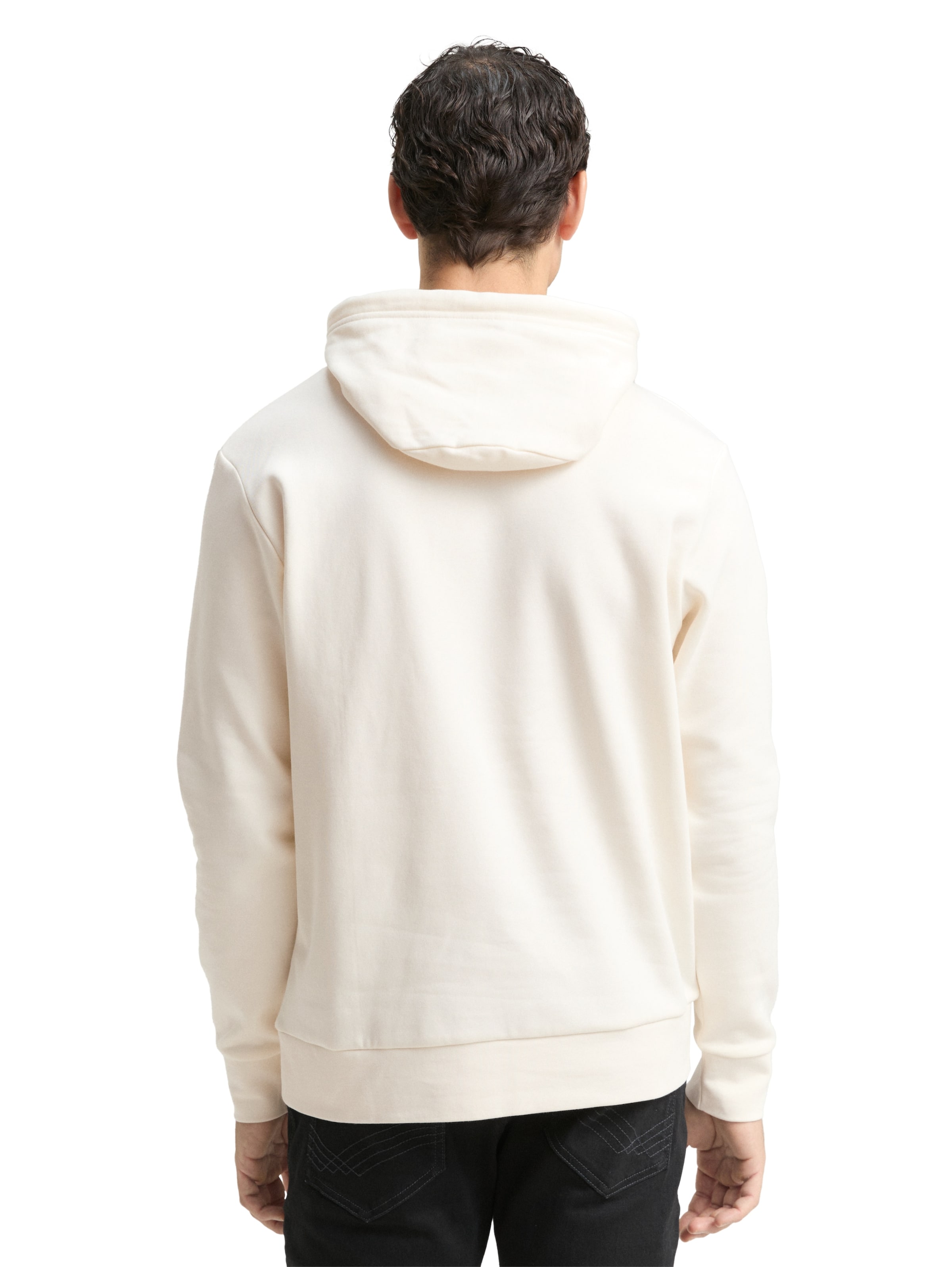 TOM TAILOR Sweatshirt in White