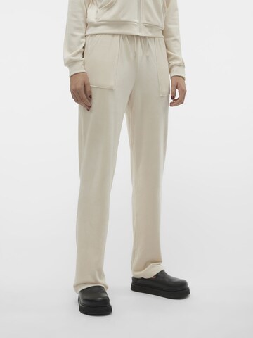 VERO MODA regular Bukser 'ATHENA' i beige: forside