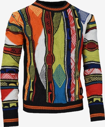 Carlo Colucci Sweater 'Cason' in Mixed colors: front
