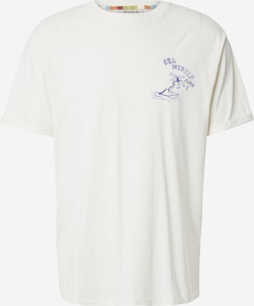 Maglietta di SCOTCH & SODA in bianco: frontale