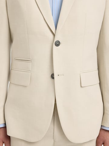 Coupe slim Veste de costume 'SLHNEIL' SELECTED en beige