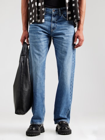 Calvin Klein Jeans Обычный Джинсы '90s' в Синий: спереди