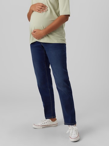 Vero Moda Maternity Regular Jeans 'Zia' in Blue: front