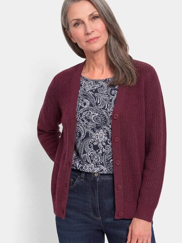 Goldner Knit cardigan in Purple