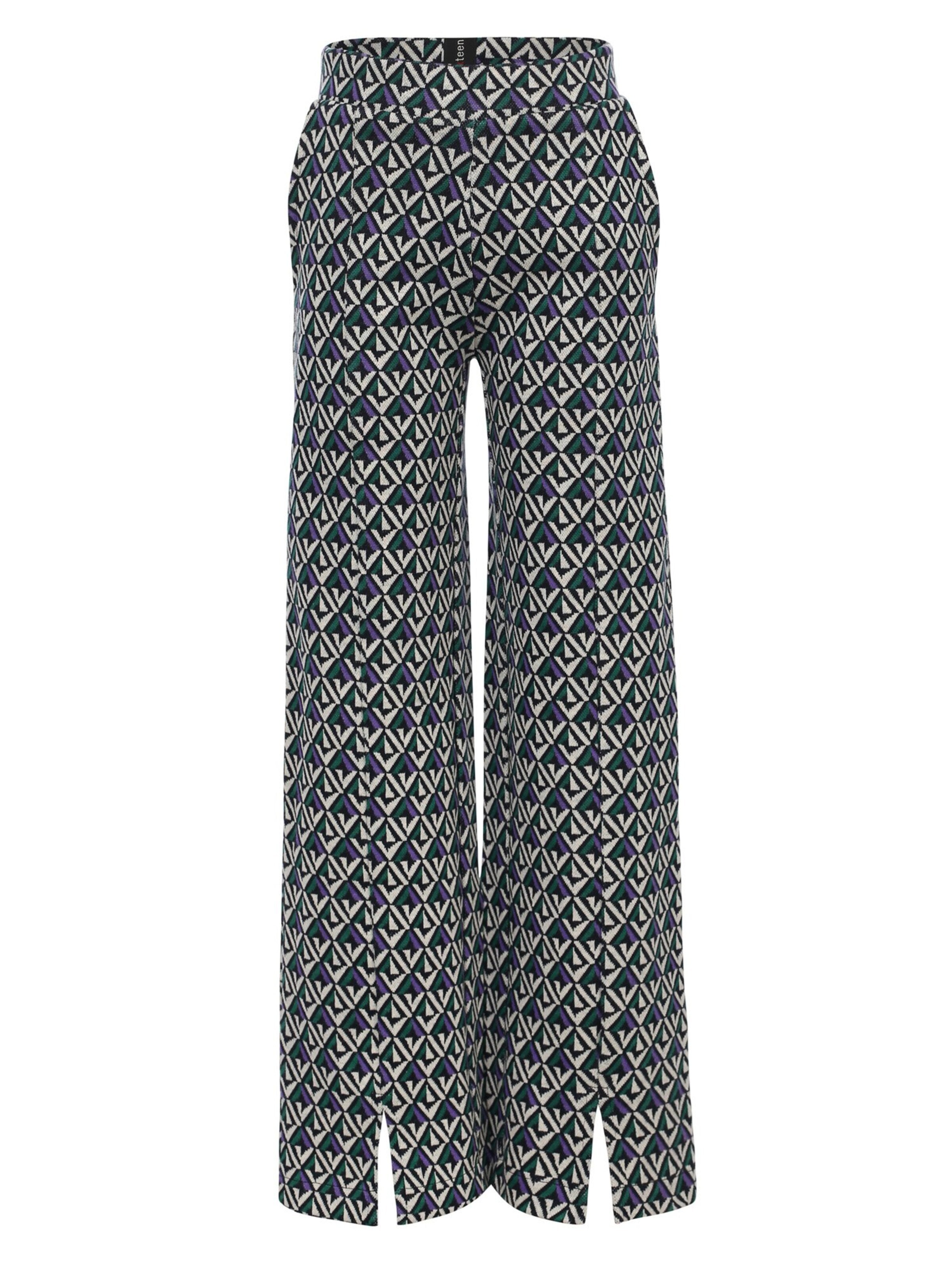 Looxs Revolution Wide leg Broek in Gemengde kleuren: voorkant