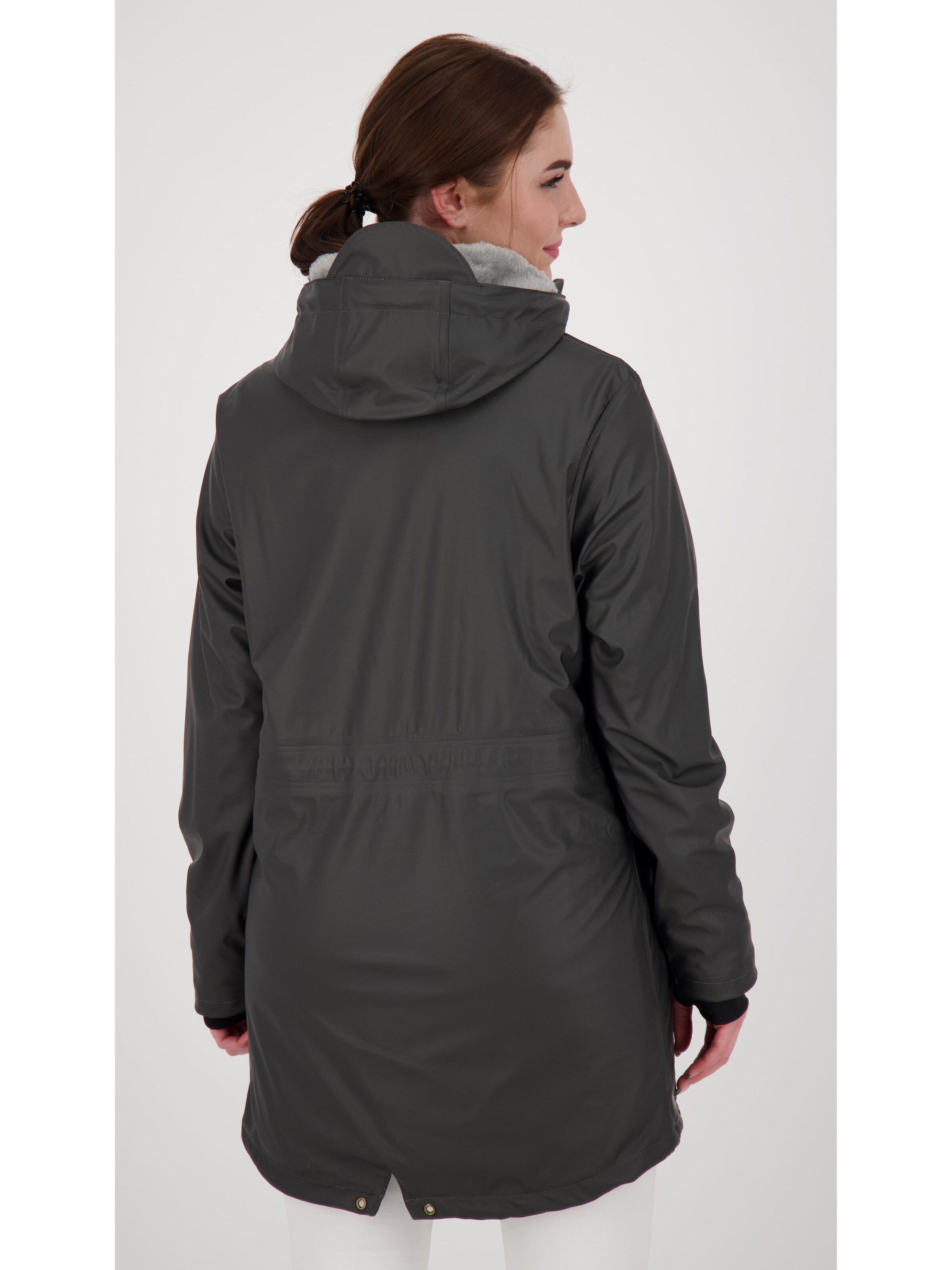 deproc Outdoorjacke 'Friesennerz ELLESMERE WMN'‌‌‌‌‌‌‌ in Grau