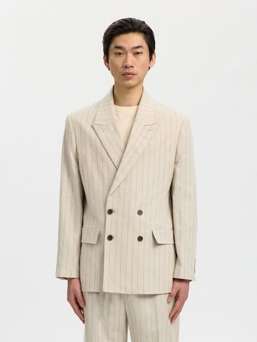SELECTED Regular fit Colbert in Beige