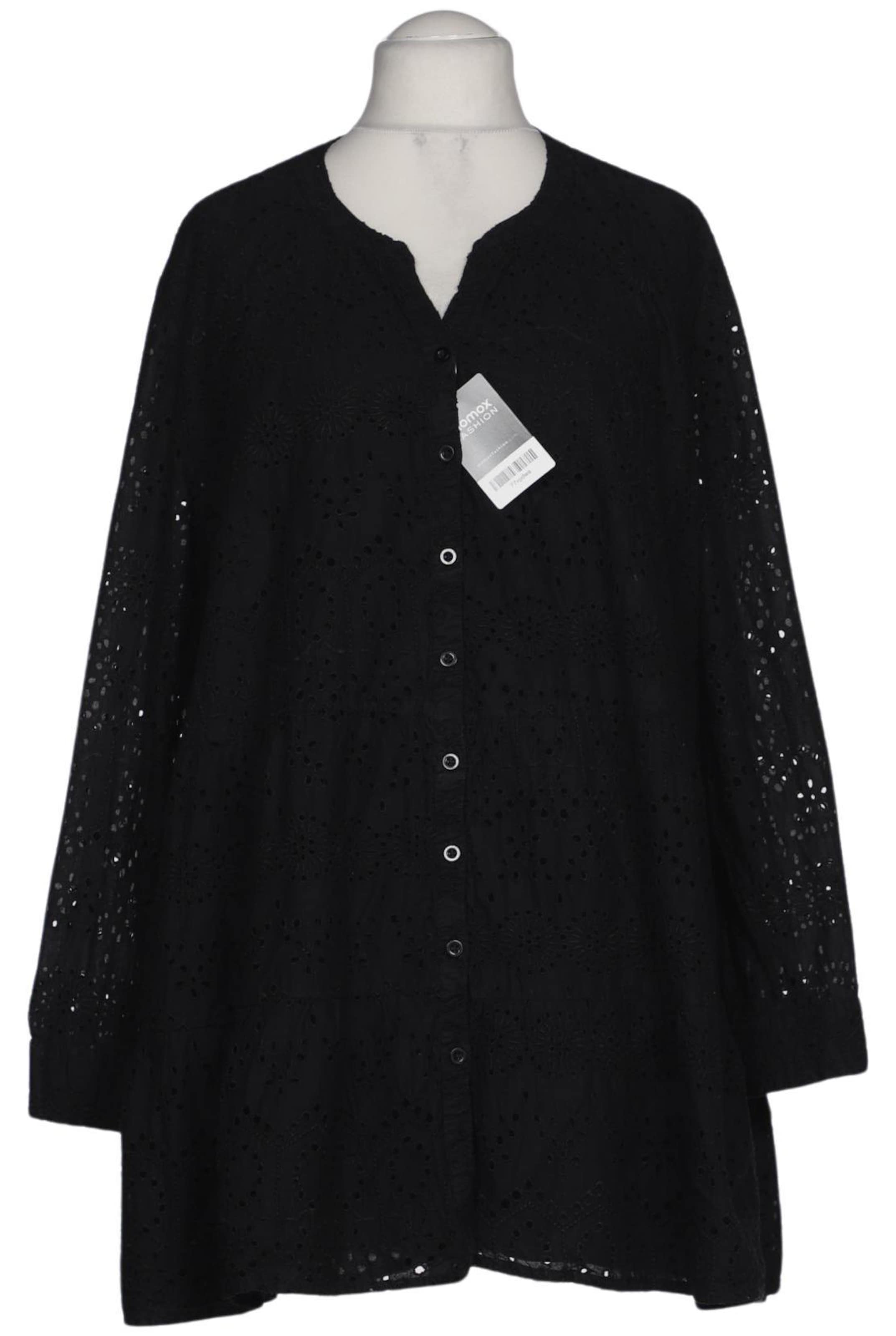 Ulla Popken Blouse & Tunic in 7XL in Black: front