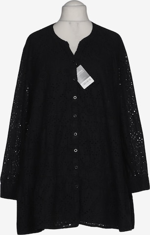 Ulla Popken Bluse 7XL in Schwarz: Vorderseite