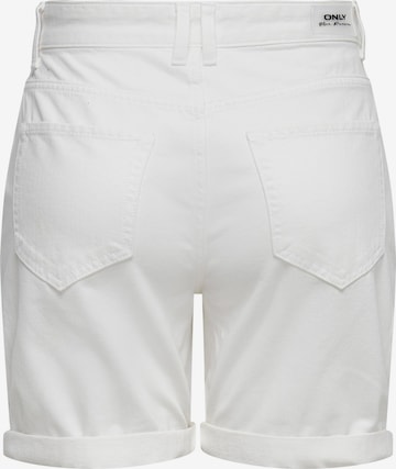 ONLY Regular Shorts 'Troy' in Weiß