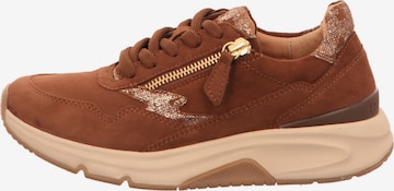 GABOR Sneakers laag in Bruin: voorkant