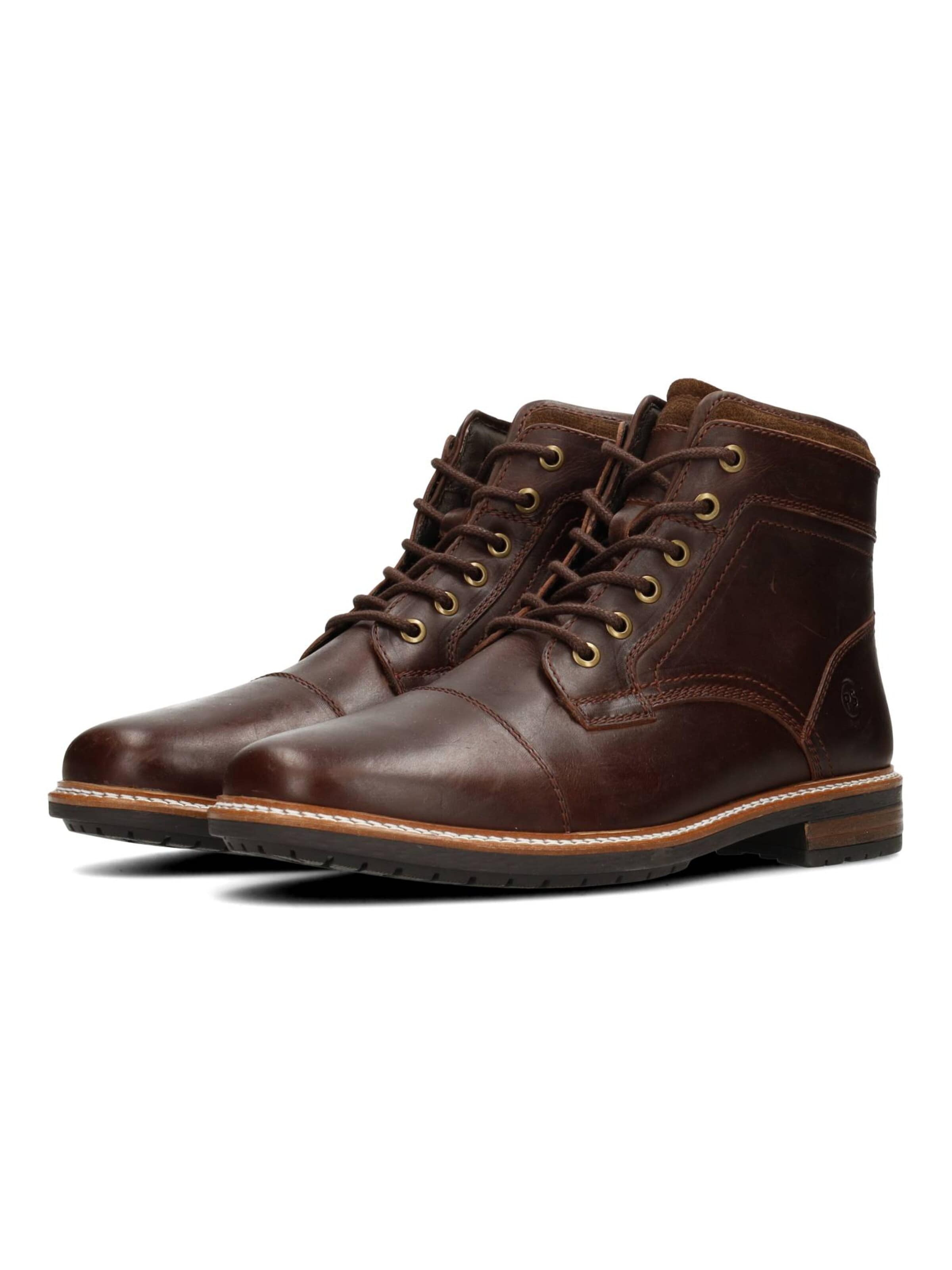 Chaussure à lacets 'JONI' Poelman en marron
