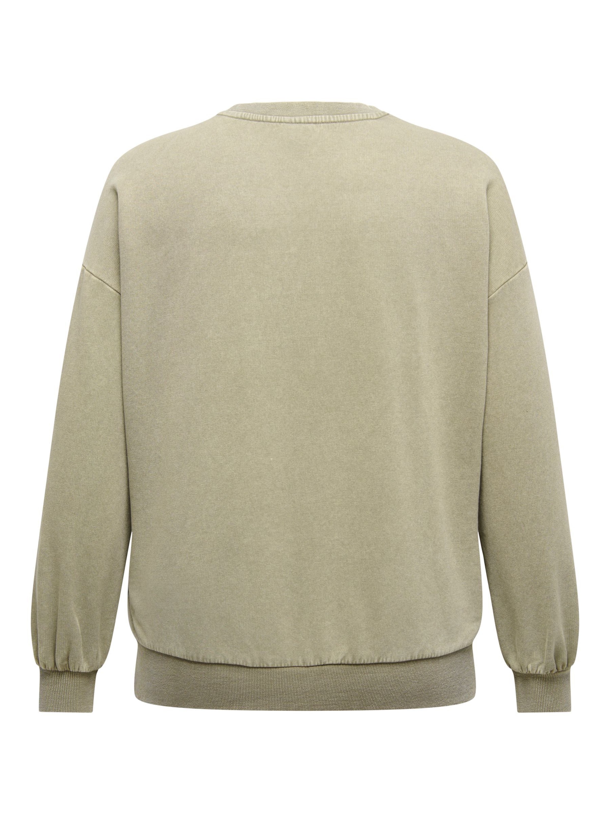 Felpa 'CARLauren' di ONLY Carmakoma in verde